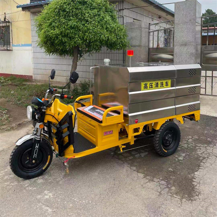 成德 市场垃圾清扫车 柴油四轮高压洗扫车