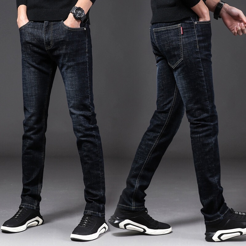 Autumn and Winter Men's Slim Fit Stretch Jeans, Black Skinny Pants, Men's 511 Style, in Stock, Main Recommendation