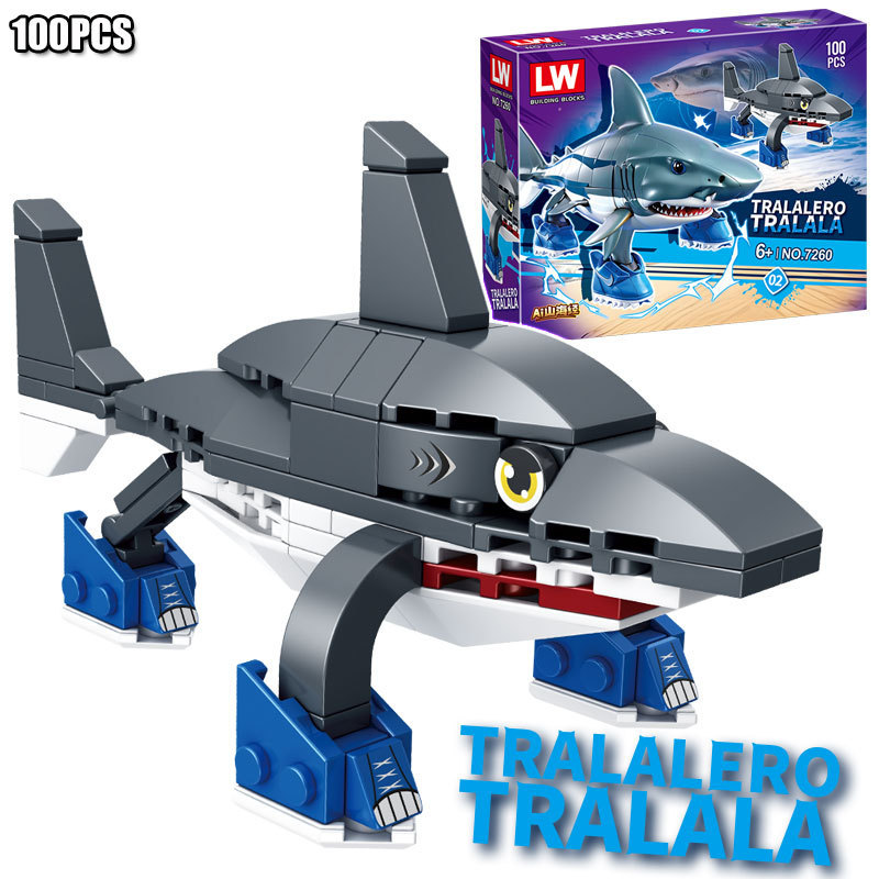 7260-2 large running shoes shark-100 pellets