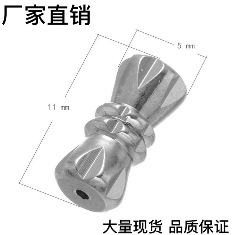 Connecting Buckle Factory Direct Sales Wholesale Bracelet Necklace Jewelry Accessories Peanut Buckle Screw Buckle Pearl Necklace Buckle Source