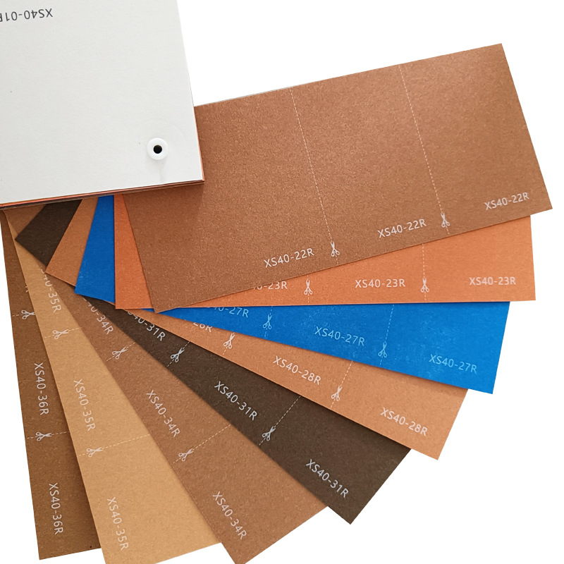 柔软新材料彩色可水洗纸质感防水耐撕面料220g纸袋笔记本封面厂家