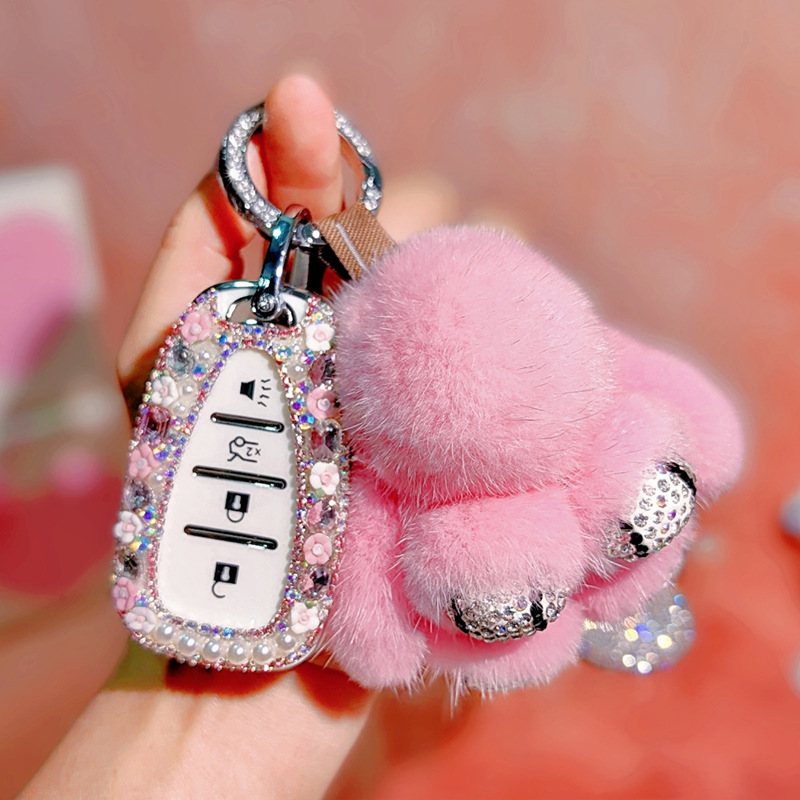 A타입 - 프리미엄타입 - 핑크+핑크 밍크 퍼토끼