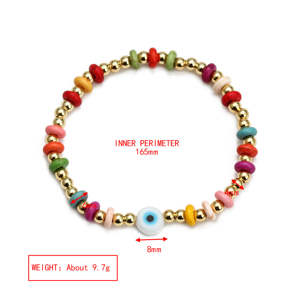 Fashion Eye turquoise Plating Bracelets 1 Piece