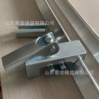 导料槽手动压紧夹子 成套夹紧固定装置角铝压板裙边配件