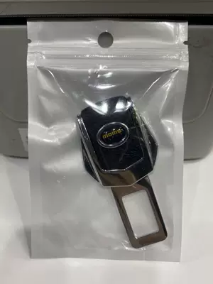 Car seat belt extender single-use sub-female buckle dual-use universal diamond dual-use leather buckle auto supplies (Other Automotive Interior Supplies) - single-pack