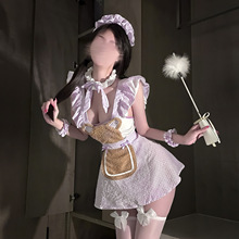 情趣内衣新款【小熊厨娘】日系纯欲风甜美可爱荷叶边女仆cos套装