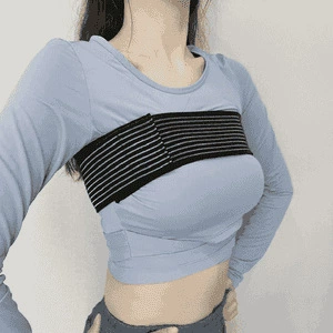 Black chest strap, 1 pieces