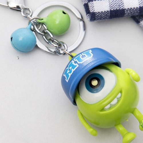 Big-eyed keychain light-up sound toy can say ILOVEYOU backpack pendant gift for girlfriend birthday 