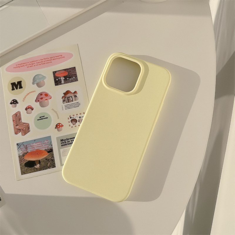 高品質真液体シリカゲルiPhoneアップル15携帯ケース14promax韓国系12高級13純色11|undefined