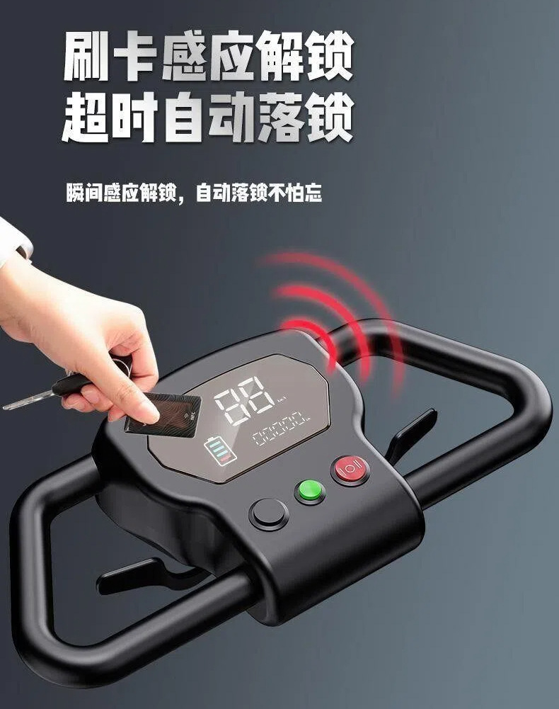 Electric Four-Wheeler for the Elderly, Household Dual-Seater Mobility Scooter for Disabled People, Foldable Small Electric Vehicle
