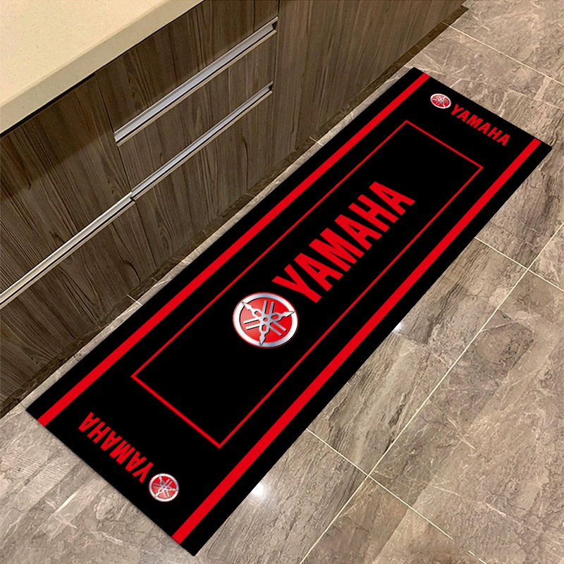 Cross-Border Hot-Selling American-Style Creative Motorcycle Floor Mat, Display Mat, Home Bedroom Stain-Resistant Bedside Rug