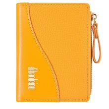 2023新款韩版时尚简约女士短款钱包小皮夹小众多功能拉链零钱包女