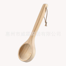 桑拿桑拿源头厂家泳池厂家直销，出口亚马逊桑拿房用新西兰松木勺