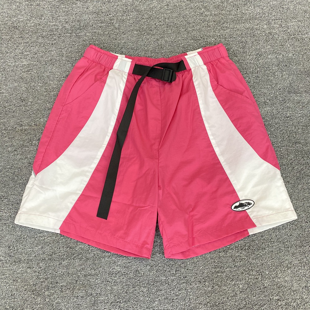 rose red shorts