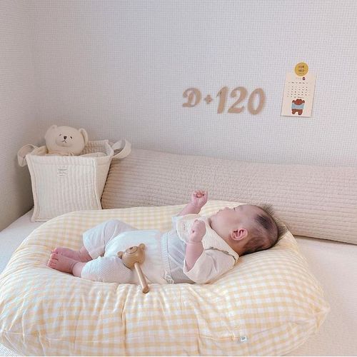 INS Newborn Baby Artificial Simulation Uterus Bed Infant Bed Baby Anti-Jump Bed Middle Bed