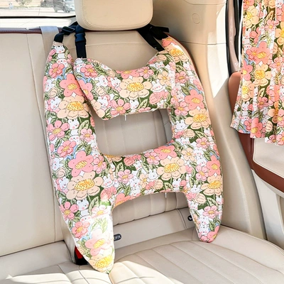 Side Curtain, Car curtains - sleeping-pillow-combination-pack-rabbit-flower