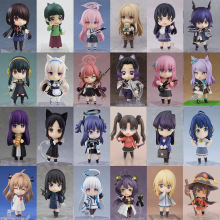 可动粘土人Q版 美少女公仔碧蓝档案 心跳文学部2288#猫猫手办摆件