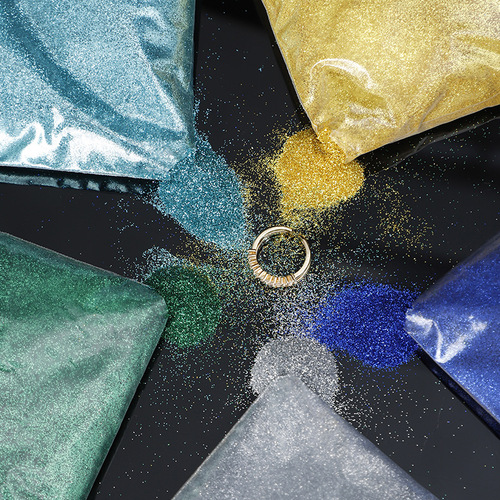 1/128-1/96 gold mica powder, gold powder 1kg package, shimmer powder, DIY glitter powder, flowing powder, nail art glitter, gold mica powder