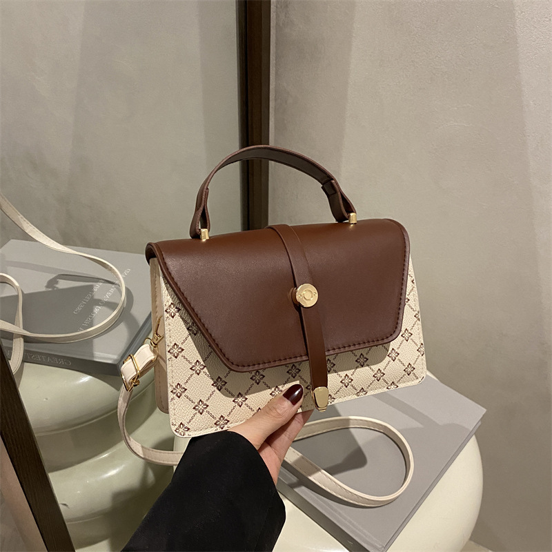 Bolsos para damas 2025 Este año, estilo perezoso, bolso de mensajero retro, bolso pequeño para axilas, bolso de hombro de alta gama