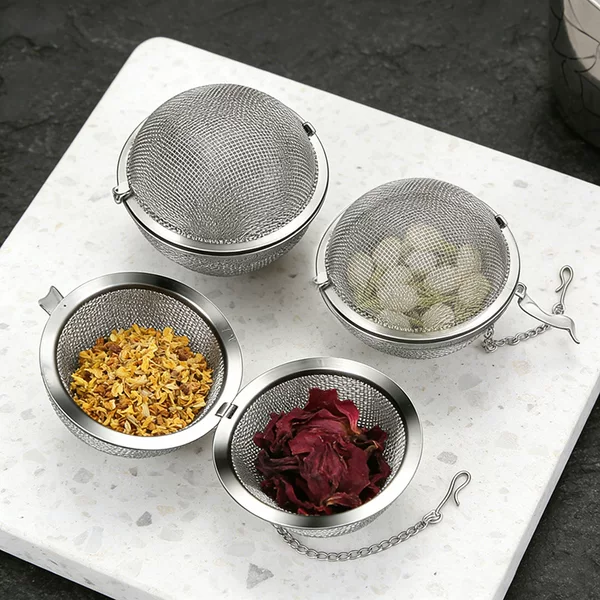 Tea Filter, Tea Ball, Seasoning Pack, Soup Filter Bag, Flavoring Ball Pack, Marinade Seasoning Box, Meat Stew Spice Box
