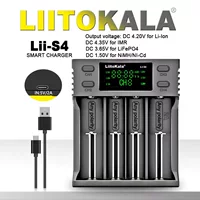 LiitoKala [Lii-S4 lii-S2 S1 lii-S6 18650 литиевый аккумулятор зарядное устройство прямой/обратной зарядки]