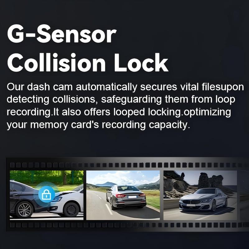 Cross-Border 2.5K High-Definition Hidden Single-Lens Dash Cam with Wifi Time-Lapse Recording and Gps Tracking
