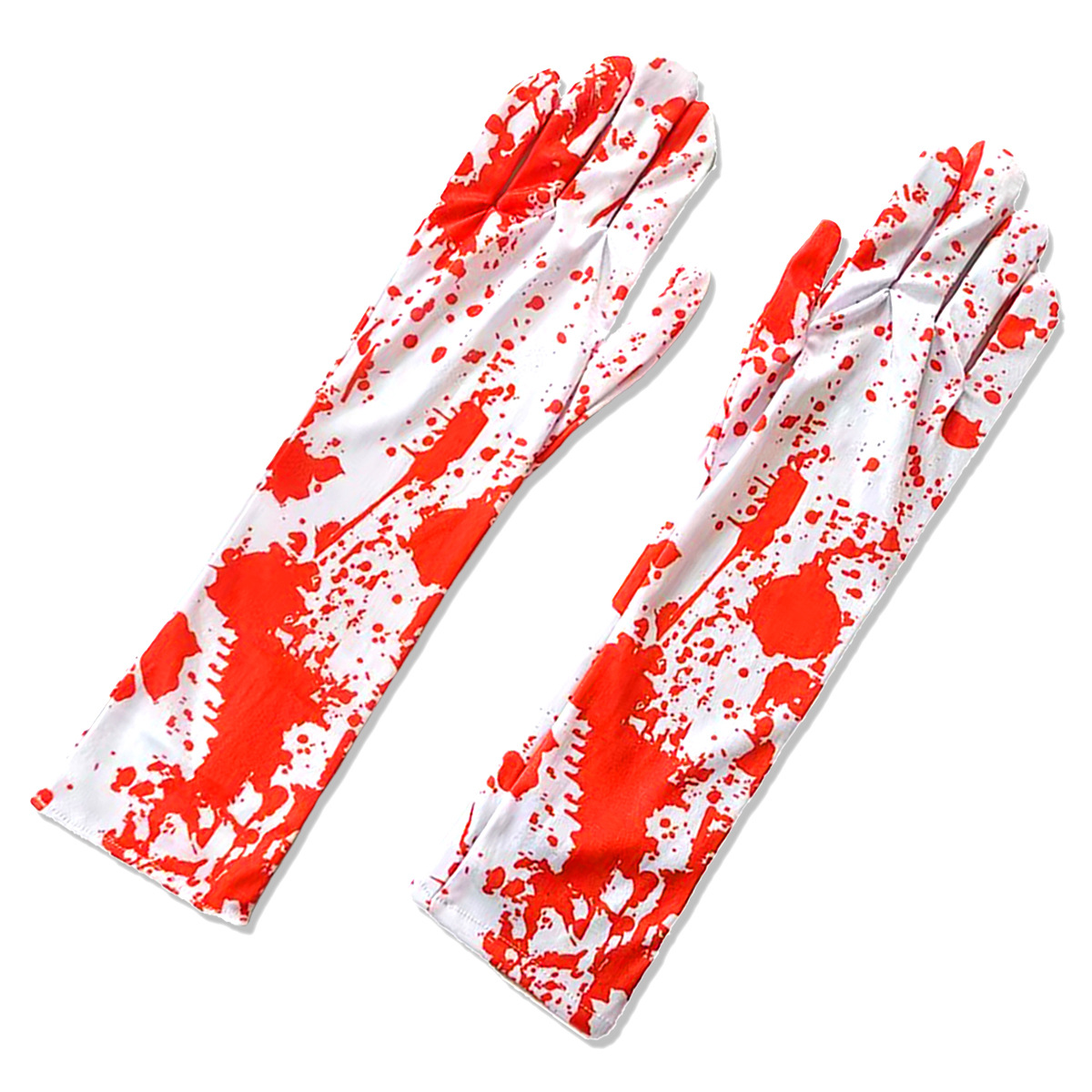 55g Weight Costume Props Event & Party Supplies 1 Set Quantity Holiday, Party Occasion Polyester Material Halloween Festival Gloves Pattern Funny Style Halloween Funny Gloves Polyester Holiday Party Costume Props 6