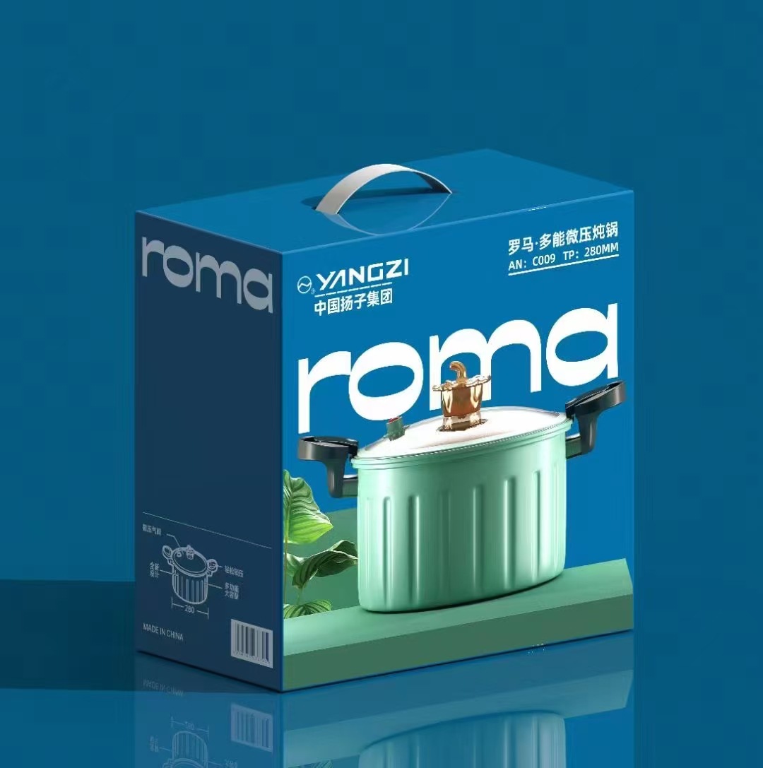 Olla de micropresión romana general, olla antiadherente de doble oreja de alto valor para el hogar, olla de cocción de gran capacidad, olla de piedra médica, olla de regalo