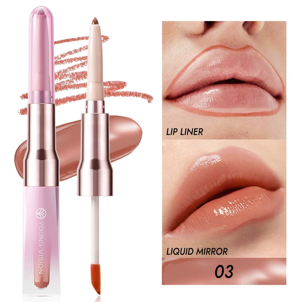 Double-ended lip liner #3 (the product is exclusively for cross-border supply and is not allowed for personal use or domestic sales again. Purchasing it is equivalent to acquiescing to our purchase disclaimer.