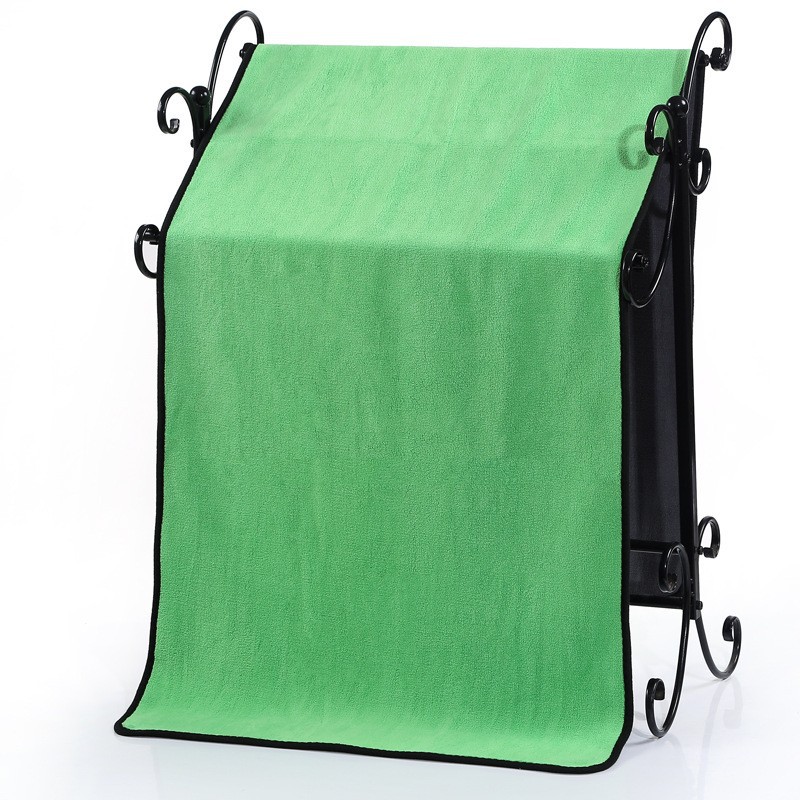 Toalla de limpieza para coche, de doble cara para limpiar cristales, sin pelusas, paño absorbente, de microfibra coral de dos colores, toalla especial para lavado de coches, se puede personalizar con logotipo.