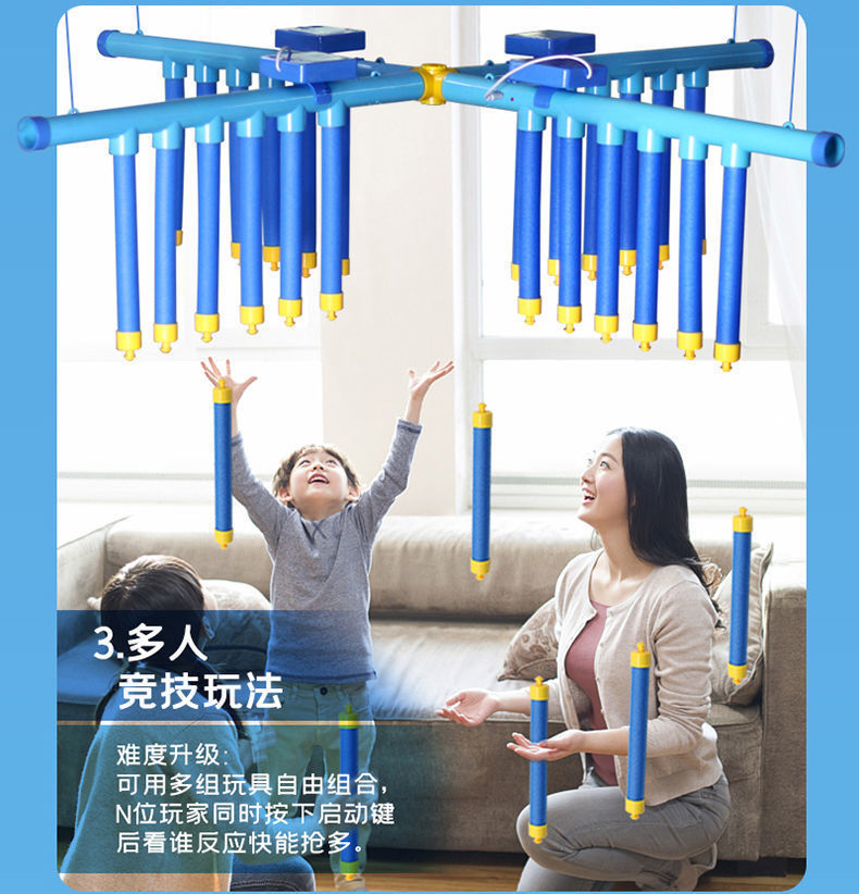 Ojos y manos interactivos entre padres e hijos desafío de velocidad de reacción de la máquina de palo rápido fiesta de varias personas juego interactivo de jardín de infantes Juguetes