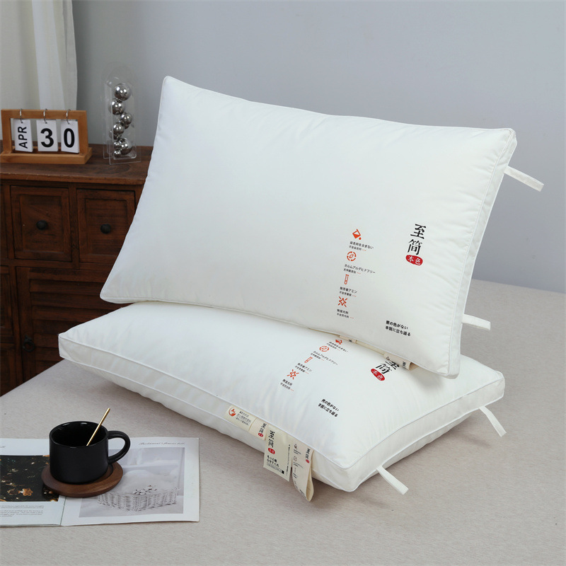 Cotton three dimensional soft pillow for home use