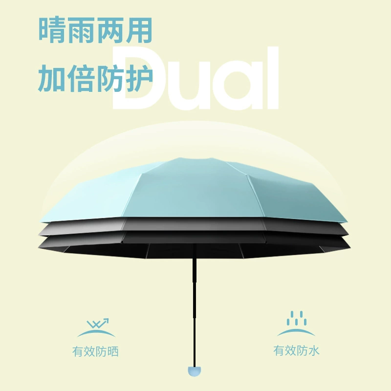 Umbrella solar-powered, sun protection, UV protection