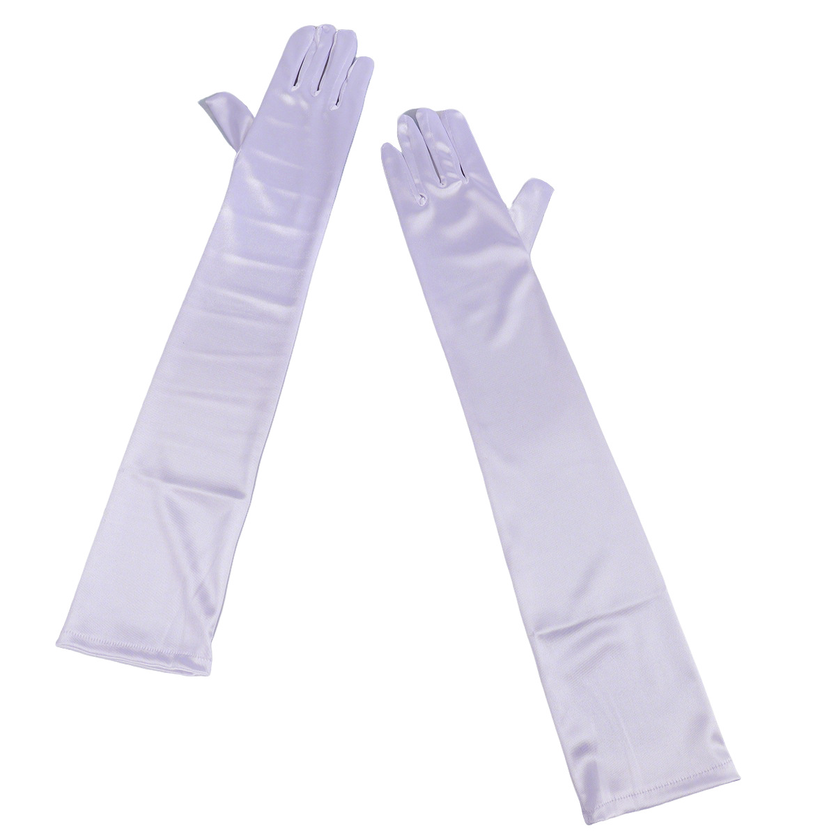 Cosplay elástico de seda extra largo transfronterizo, guantes de boda de presentación de cena sexy de Halloween para damas