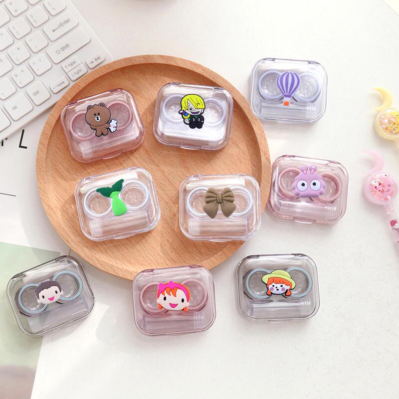 Newly Created Folders (2) Contact Lens Case Shein Macaron Storage Box with Mirror Female Student Care Ins Newly Created Folders (2) Contact Lens Case Shein Macaron Storage Box with Mirror Female Student Care Ins