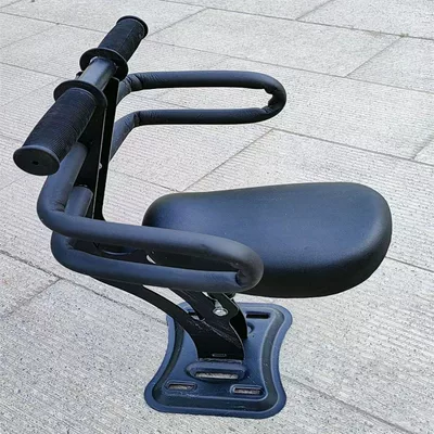 Electric car child seat – Seat for Kids and Babies - black-guardrail-bundled-shock-absorbing-model