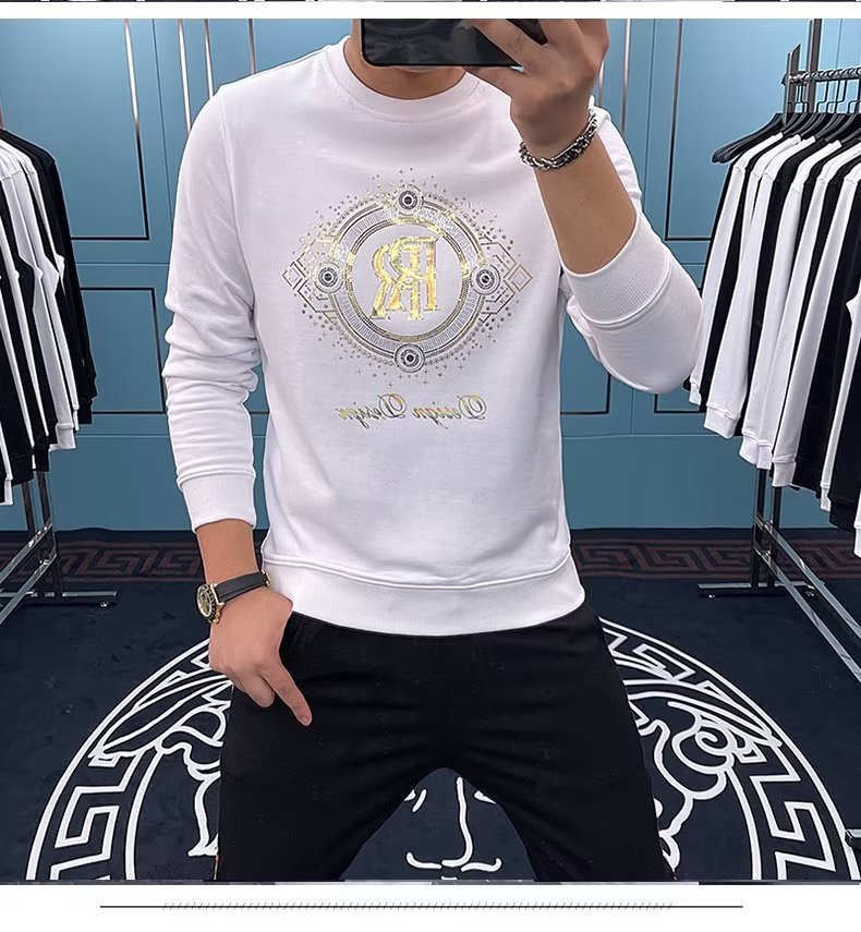 Herren Hoodie Pullover Aus Baumwolle Für Herbst Und Winter_voghion.com