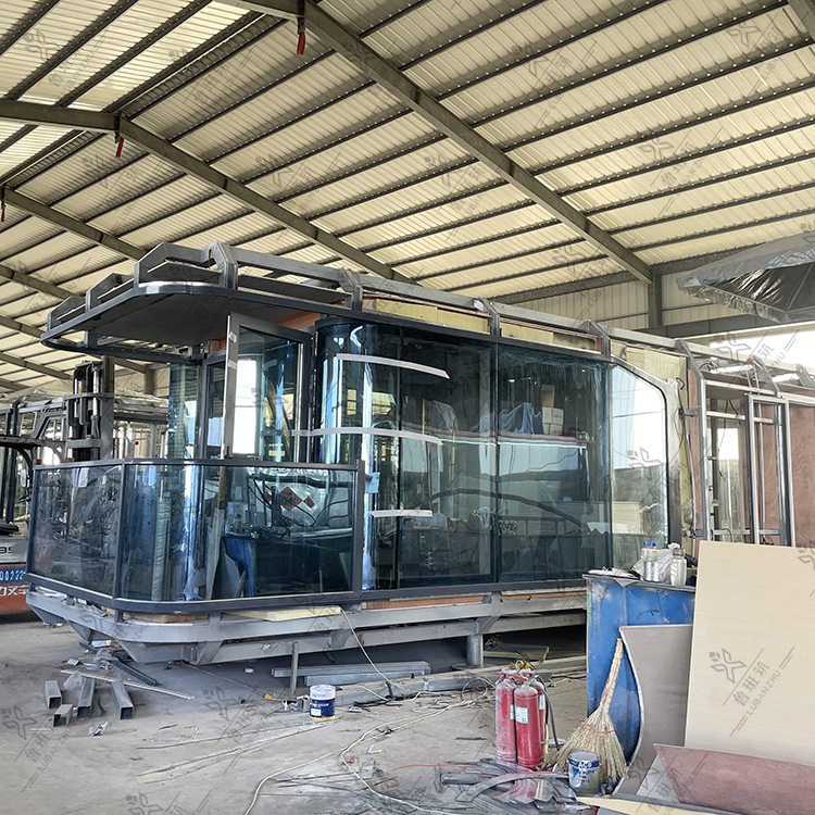 Diseño, producción e instalación paisaje B & B casa de contenedores Internet móvil celebridad Space Capsule Hotel B & B