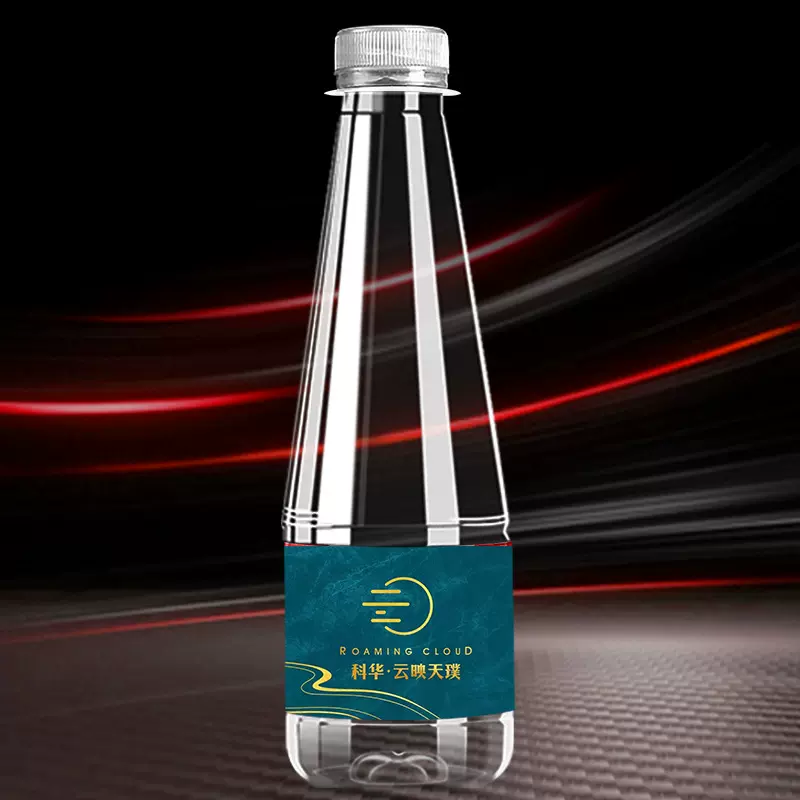 苏打水定制logo矿泉水定制水企业活动宣传高端汽车4s店会所标签水