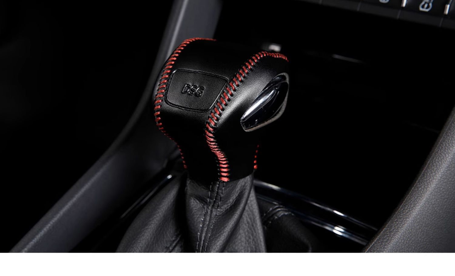 For Skoda Kodiaq Karoq gear shift cover, Kodiaq GT gear knob, gear lever, gear shift cover modification
