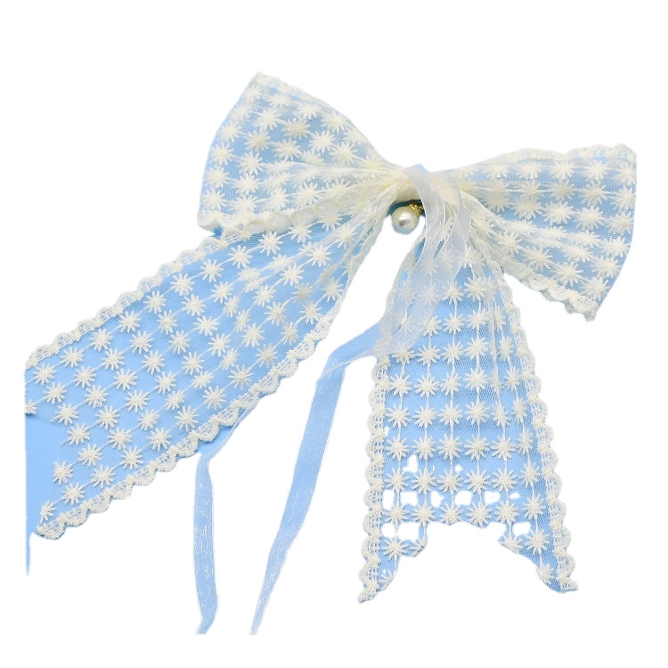 Curtain lace yarn with tied rope curtain decoration accessories small jewelry Nordic tie rope embellished lace room pendant 5