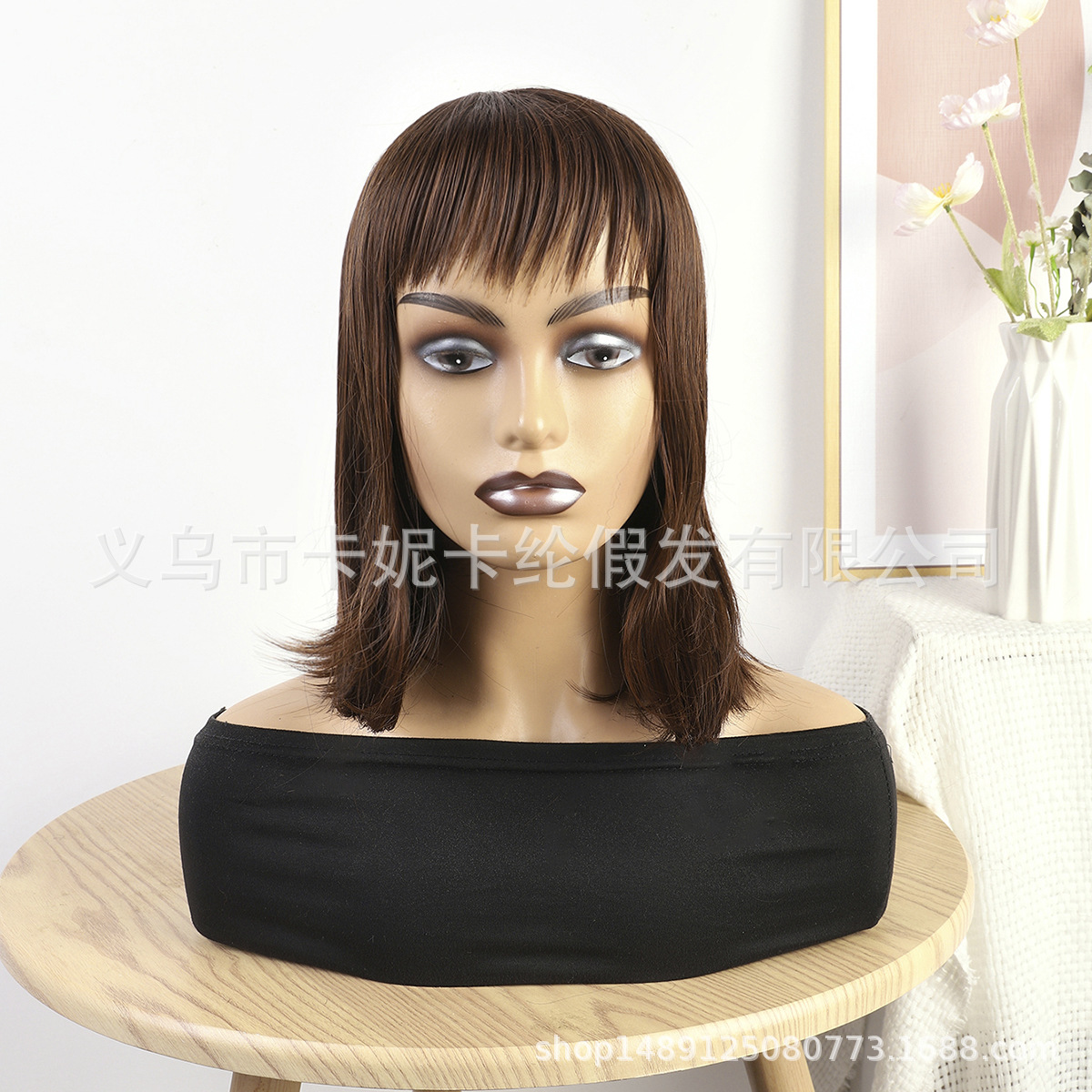 NEWLOOK nuevo gorro para niñas es natural para uso diario resistente al calor.