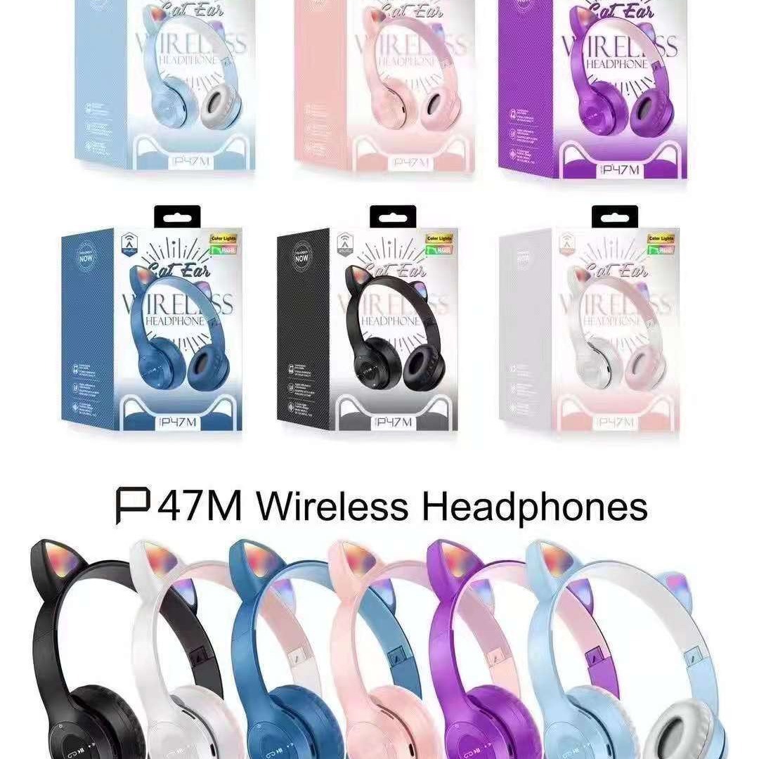 Procesamiento de nuevos auriculares Bluetooth con tarjeta inalámbrica P47M