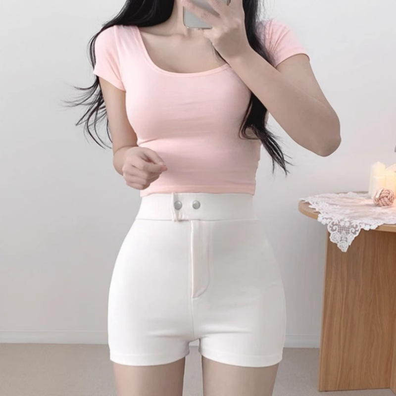 White colored belt bag