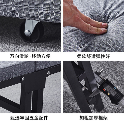 Wholesale folding sheet for single office lunch break, durable, reinforced, portable, adult dual-use, simple hospital companion