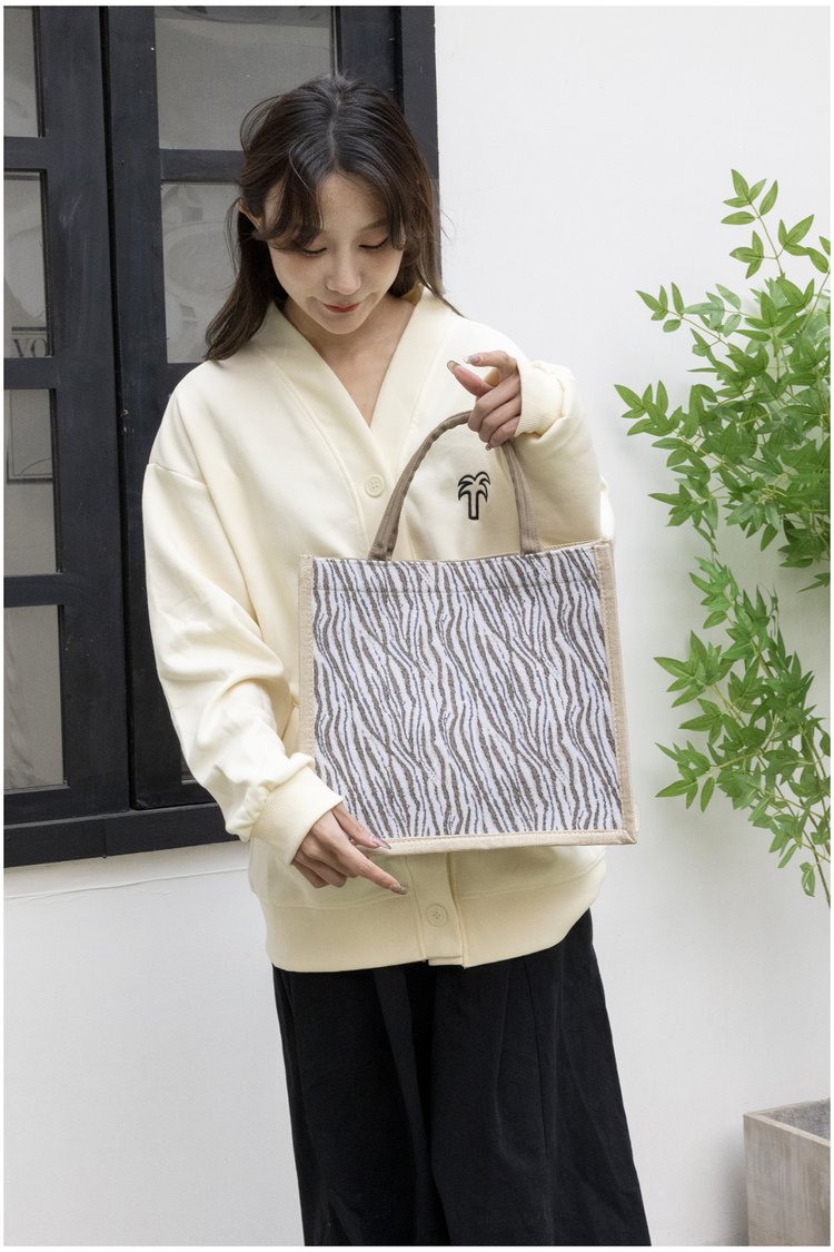 Large-capacity commuting handbags, cross-border bestsellers, hand-carried tote bags, ins linen texture single-shoulder tote bags undefined
