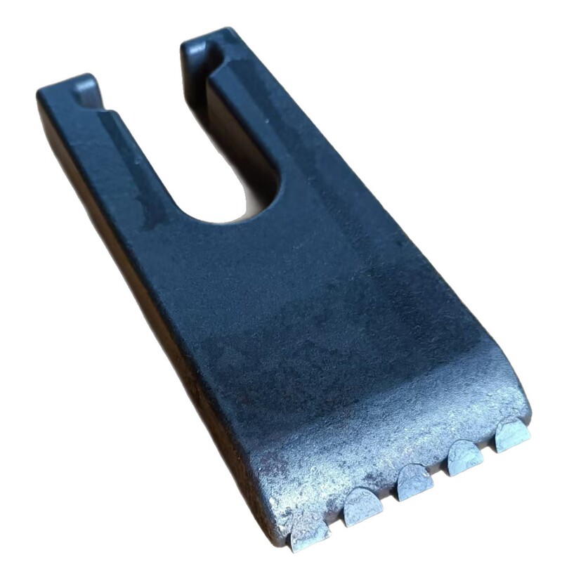 High Manganese Steel Cast Bucket Teeth, Alloy Steel Wear-Resistant Excavator Machinery Shovel Teeth, Flat Teeth for Excavator Buckets