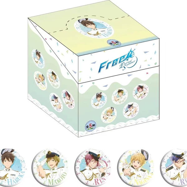 "Free" Officer Double Flash Badge Blind Box [5 pieces/box]