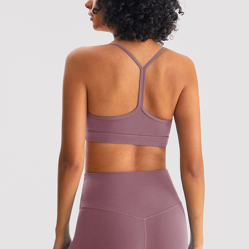 Nulrx nueva ropa de yoga desnudo chaleco pilates deportes ropa interior las mujeres sexy belleza espalda fitness sujetador yoga