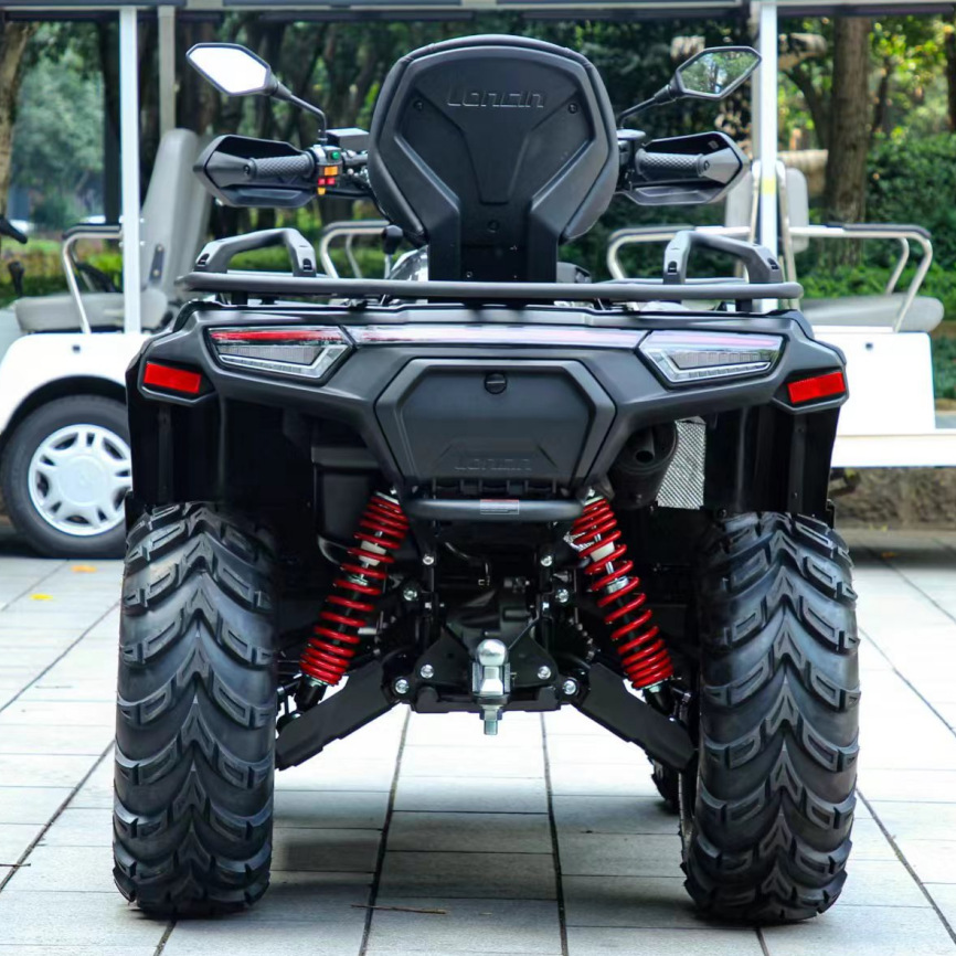 Fábrica al por mayor LONCIN 550 cuatro tracciones automáticas vehículo de playa todo terreno motocicleta de cuatro ruedas